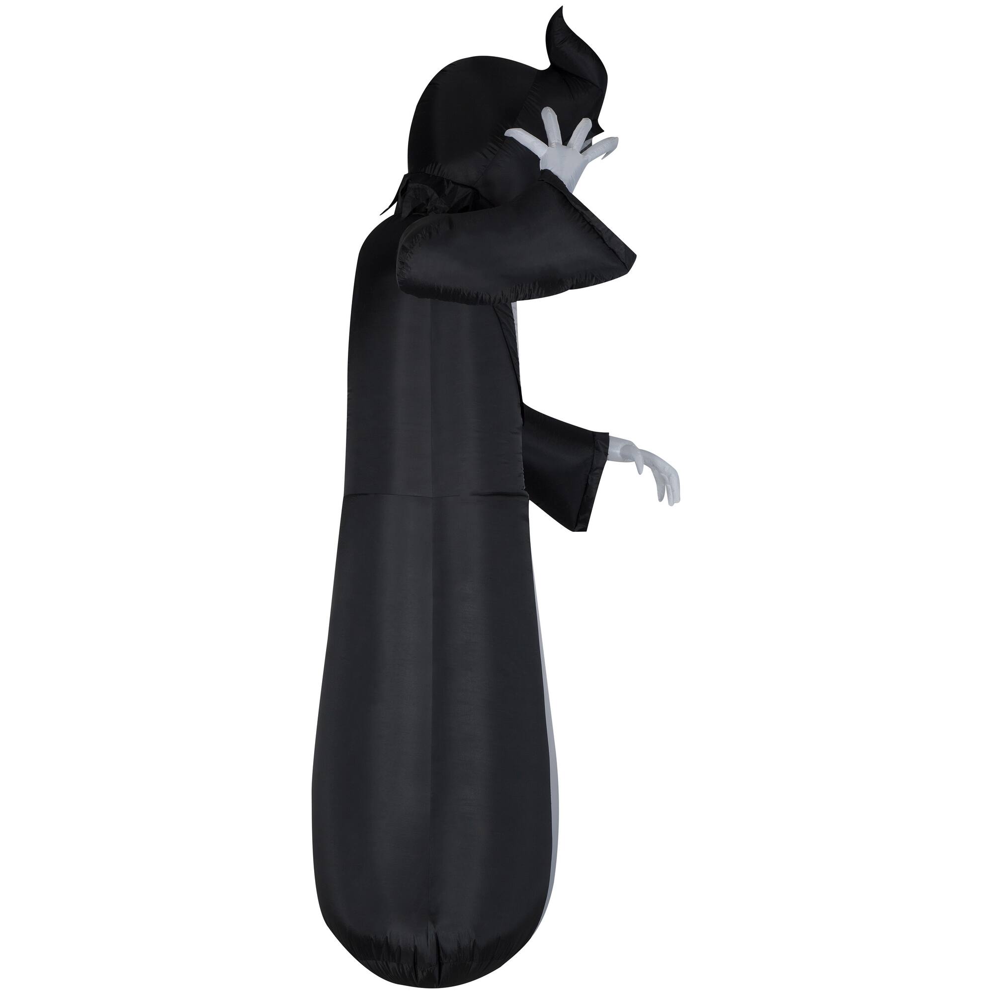 9.5ft. Airblown® Inflatable Animated Head Turning Reaper